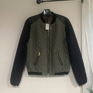 Utility bomber jacket